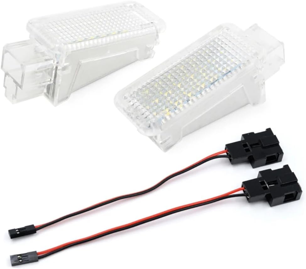 Car Trunk Light for Porsche 987 Boxster 987C Cayman 997/955/957 Carrera, 2pcs Door Courtesy Luggage Trunk Footwell Light