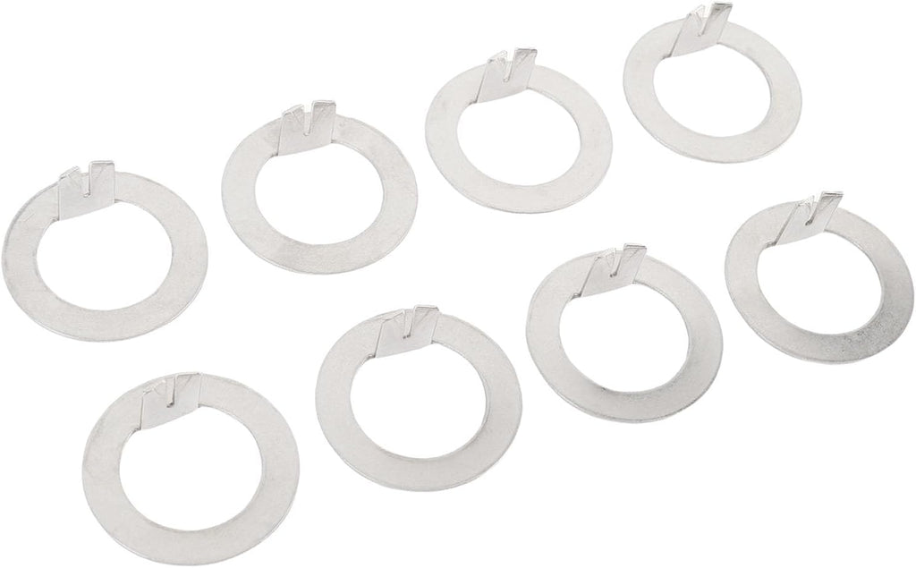 8PCS 1 Inch Trailer Wheel Spindle Washer fit for EZ Lube 2000 to 7000 Lbs Axles, Stainless Steel D Shaped Spindle Nut Locking Washers for Hub and Drum Maintenance, Towing Security