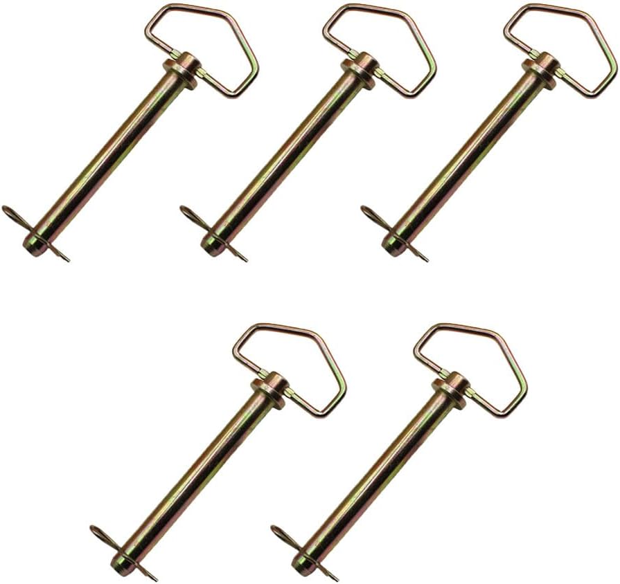 Five (5) 3/4 X 6-1/4 Farm Tractor Towing Draw Hitch Pin Equipment Implement Pulling Truck