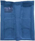 Automotive Carpet Compatible with 1967 to 1969 Chevrolet Camaro, 1 Piece (8500-White Neon Cut Pile)