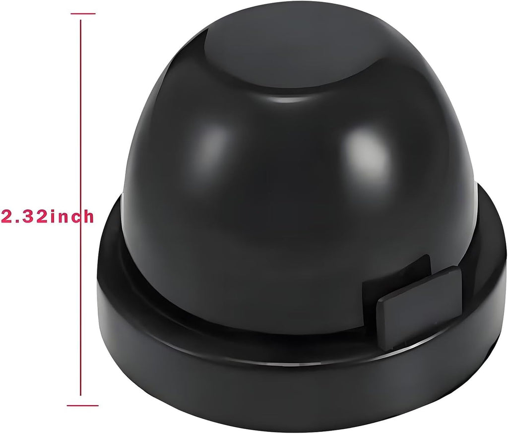 KOOMTOOM 83mm Rubber Housing Seal Cap Dustcover for Headlight, Headlight Dust Cover Housing Cap for F150,Pack of 4
