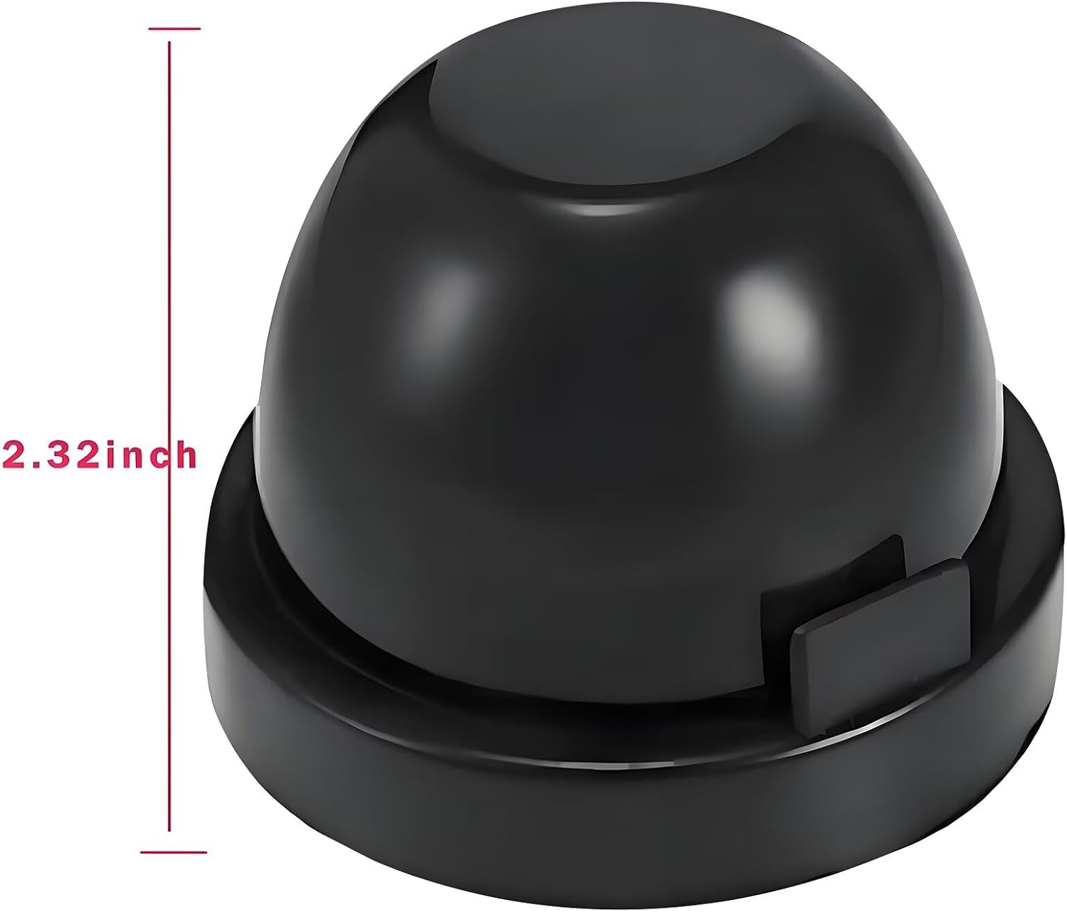 KOOMTOOM 83mm Rubber Housing Seal Cap Dustcover for Headlight, Headlight Dust Cover Housing Cap for F150,Pack of 4