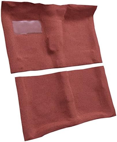 ACC Automotive Carpet in 615-Red Nylon Loop | Made to fit 1964-1967 Chevrolet Chevelle 2 Door 4 Speed Bucket Seat