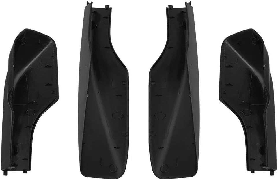Rooftop Cargo Carrier 4PCS ABS Roof Rack Bar Rail End Protection Cover Shell Car Styling Roof Rack Cover for Toyota for RAV4 for XA20 2001-2005 Roof Racks Boxes