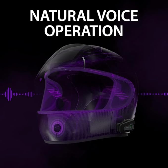 Cardo Packtalk Neo Motorcycle Helmet Communication Intercom System, Waterproof - Image 6