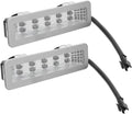 2pcs LED Range Hood Light Bulbs Replacement Compatible Kitchen Vent Hood Energy Efficient Bright for Home Use