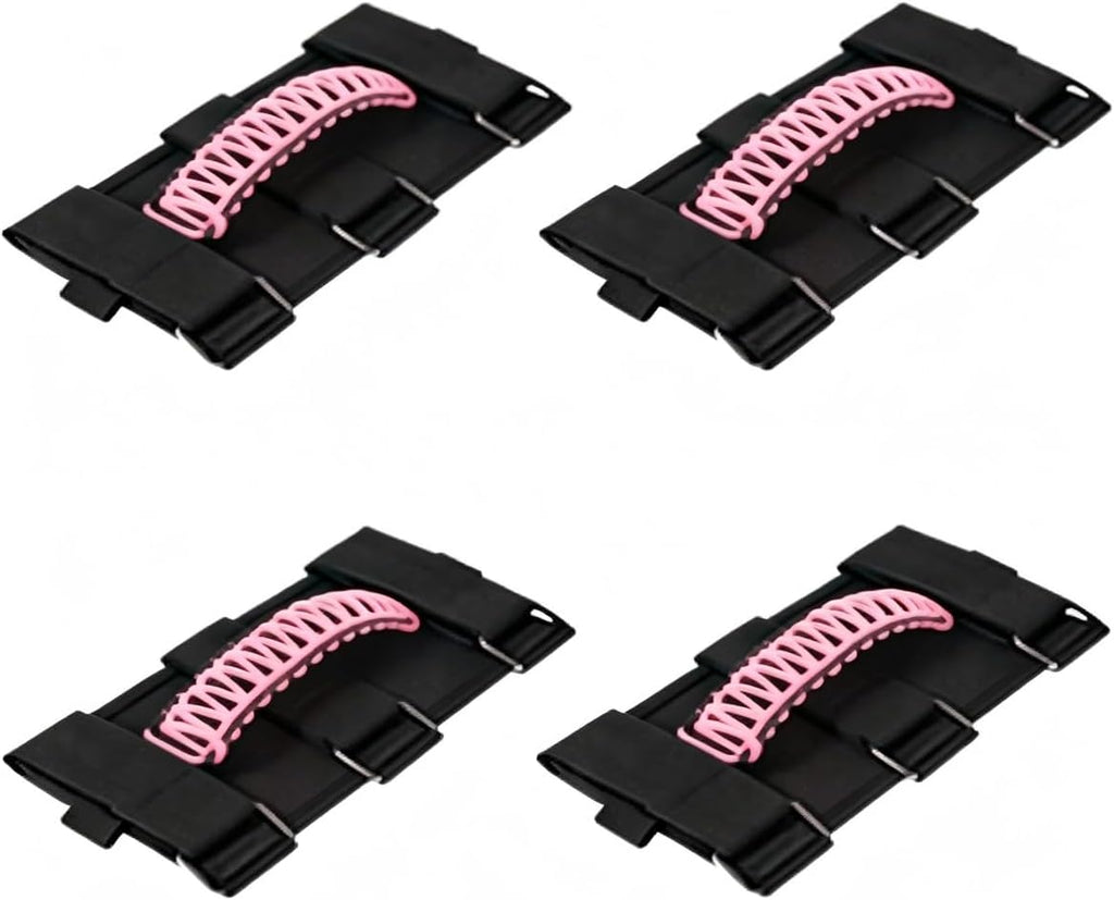 Grab Handles with Steel Buckle for Wrangler JK JL TJ YJ JT Roll Bar