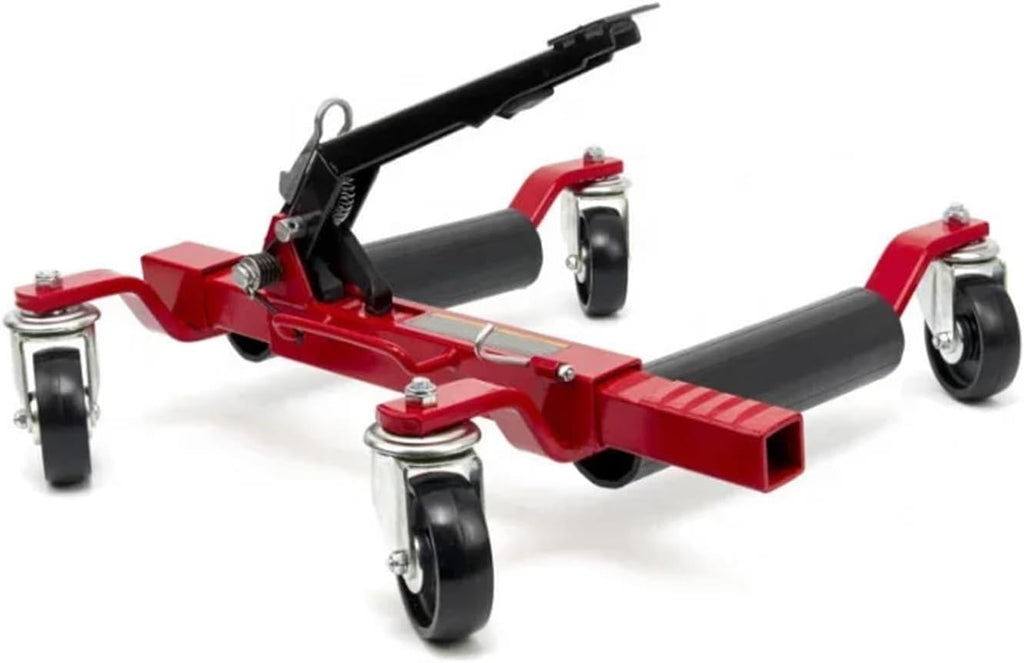 Car Moving Dolly 1200LB Hydraulic Automover Vehicle Go Jack Auto Mover Trolly Position Wheel Cars