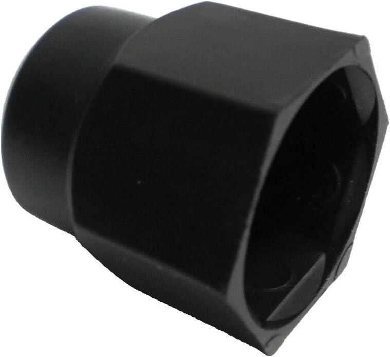 5-Pack 13/16" Black Nylon Lug Nut Covers – Snap-On Protective Caps for Trailer, Camper, Travel Truck Wheels – Fits Standard 13/16" Lug Nuts – Corrosion & Dirt Protection