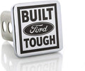 Ford Built Tough Metal Trailer Tow Hitch Cover Plug Emblem