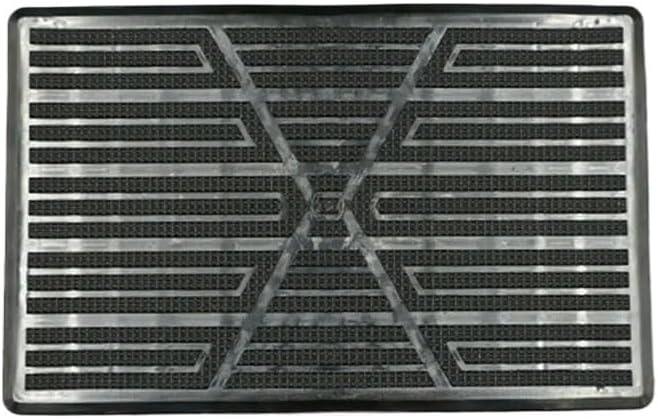 Car Carpet Plate Floor Pad Heel Foot Mat Pedal Patch Black PVC Waterproof Auto Anti-Skid Pad Universal Interior Accessories