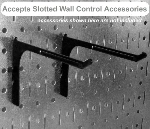 wall control pegboard organizer 4 ft. metal pegboard, package contents