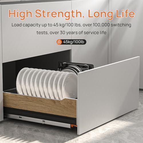 24 inch soft close undermount drawer slides,full extension,100, package contents
