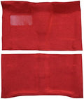 Replacement Auto Carpet Floor Liner - Molded Loop - fits 1964-1967 Oldsmobile Cutlass 2 Door Automatic (Red)
