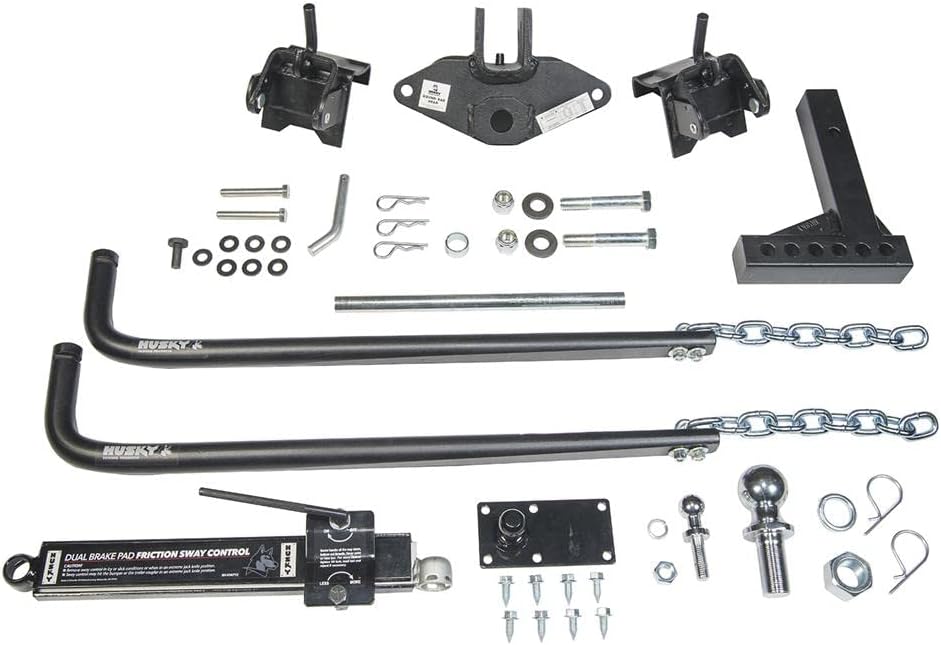Husky Liners Husky 31986 Round Bar Weight Distribution Hitch Package - 600 lb. Tongue Weight Capacity