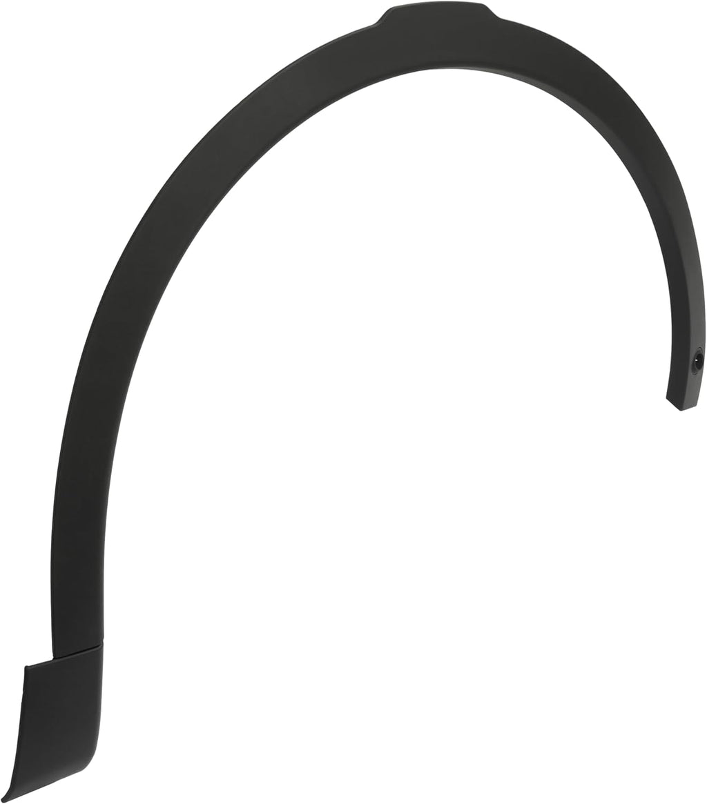 ALMULOO Front Right Fender Flares Compatible with 2015-2017 Land Rover Discovery Sport With Sensor Hole Replacement for LR058527 LR058528, Wheel Arch Covers, Plastic PP Passenger Side
