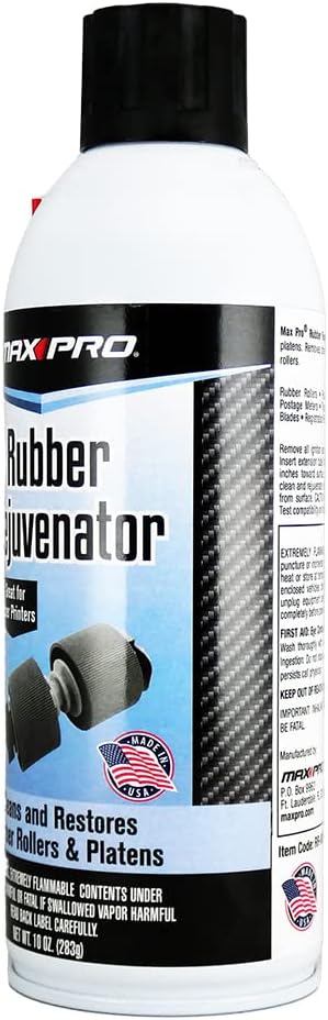 Max Professional 2145 Rubber Rejuvenator - 10 oz.,Black and Silver