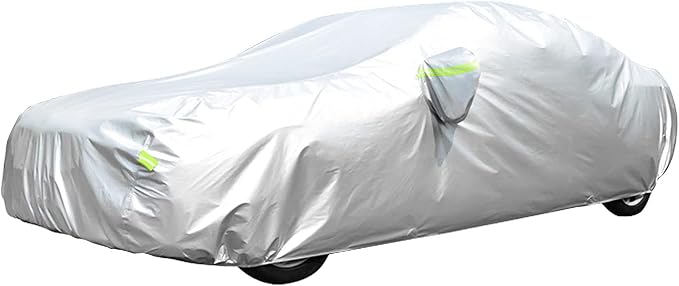 Car Cover Outdoor Full Exterior Covers Sedan Sun UV Rain Snow Wind Protection by GORDITA