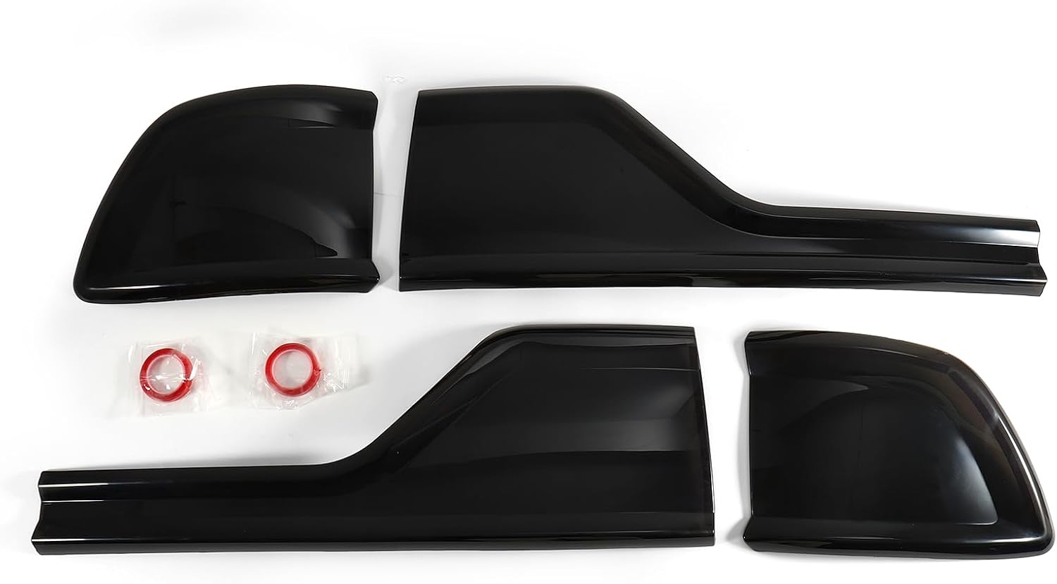 Smoked Black Tail Light Cover for Dodge Durango 2014-2024