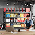 miiiko 71.3" w storage shelves,5000lbs metal garage storage, main product view