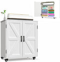 cutaswish craft storage cabinet for cutting machines, barn, main product view