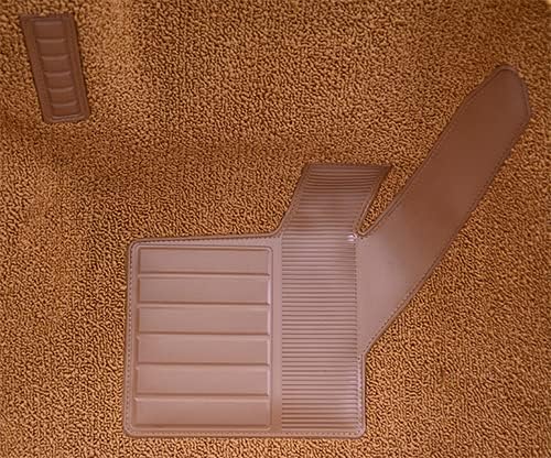 Replacement Auto Carpet Floor Liner - Molded Loop - fits 1970-1970 Chevrolet Corvette 4 Speed Manual Complete with Pad (Black)