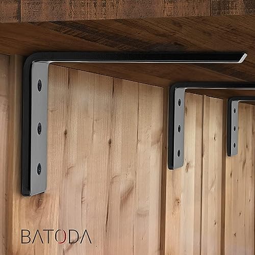 batoda 10” countertop support steel brackets (2 pcs), package contents