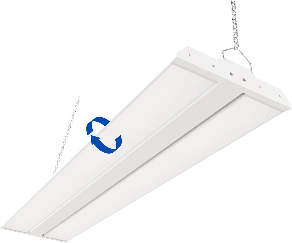 JTT 300/240/200W LED Linear High Bay Light, 45000LM Linear High Bay Shop Light