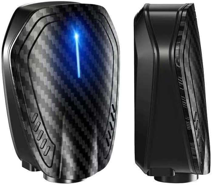 Personalized Car Door Projector Lights,Personalized Carbon Fibre Rechargeable Wireless Car Door Light (2Pcs)