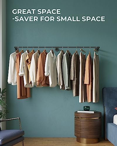 oropy 65.7" heavy duty industrial pipe clothes rack, view 9
