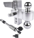 Trailer Hitch Fits 2 Inch Receiver 6 Inch Drop Rise 12500 LBS GTW 2 Inch and 2-5/16 Inch Ball