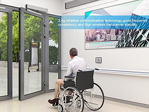 olideauto dsw120 swing door opener/closer residential/commercial,automatic residential/commercial door shown in use