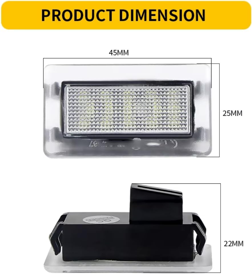 Car Trunk Light for Tesla Model 3/Y/S/X 2017-2023, Interior Footwell Light Puddle Door Bulb Trunk Lamp