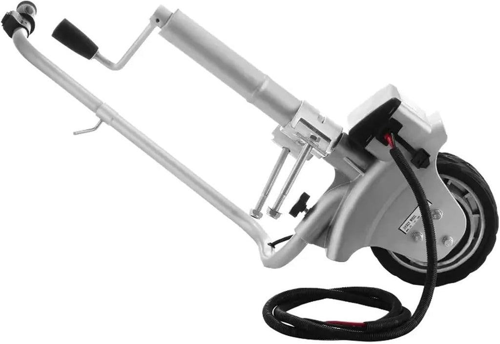Car Moving Dolly Motorized Trailer Jack Rv Mover Dolly Electric Easy Trailer Moving to Hitch Jockey Wheels 350W Car Mover