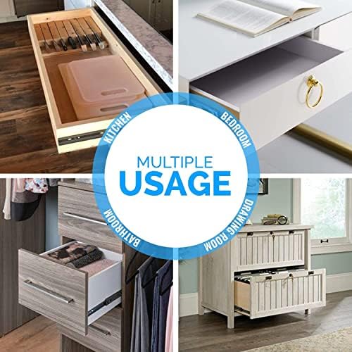 10 inch drawer slides 4 pairs (8pcs) side on a desk or shelf