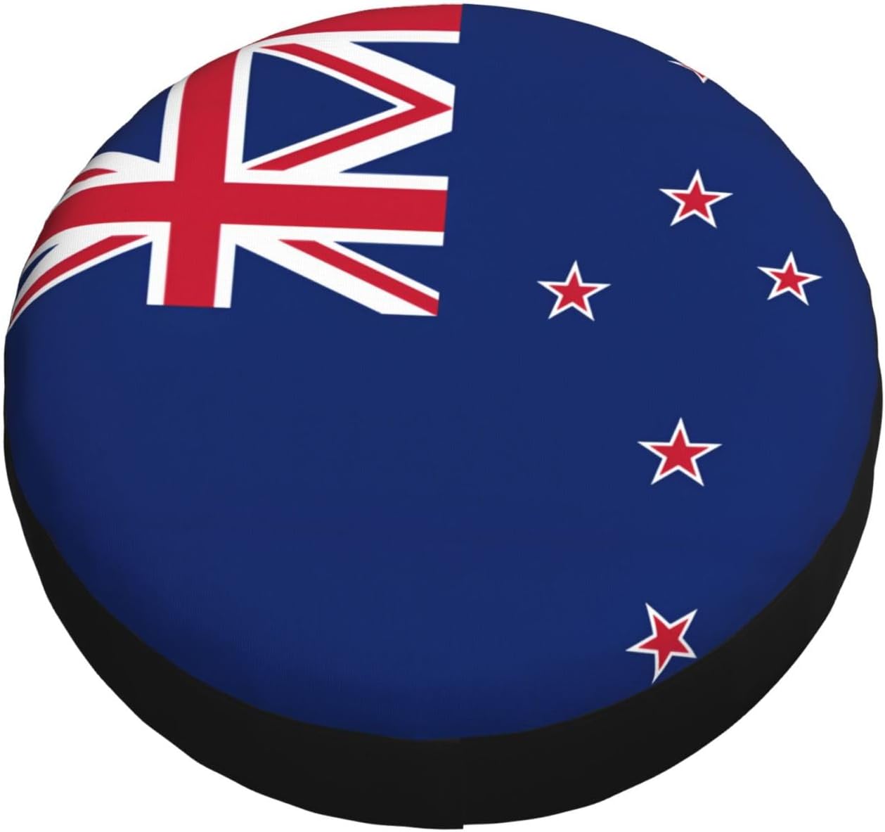 New Zealand Flag Print Universal Spare Tire Cover for RV, Jeep | Wheel Protector Fits Rv, Trailer, Jeep, Shield Tires From Sun, Dirt And Rain For Outdoor Storage