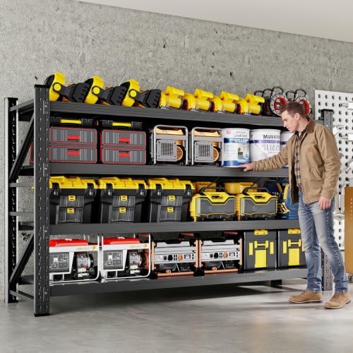 miiiko 68" w garage storage shelving unit,8000lbs heavy, main product view