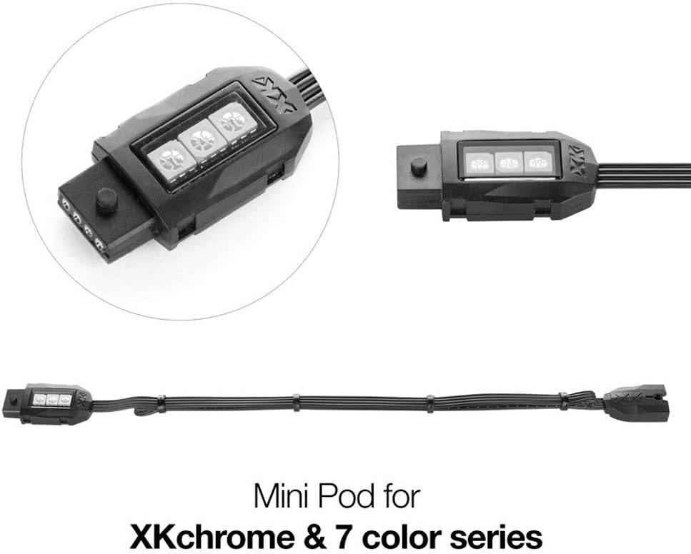 XKGLOW XKchrome 4 Pin Accessories (Multi Color Pod)