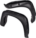 PIT66 Fender Flares Fit 02-09 Dodge Ram 1500 2500 3500 Textured Pocket Riveted Style Wheel Well Protection,UV-Resistant Fender Flares Cover Rust,Mud & Rock Damage Not Fit Dually/Hemi