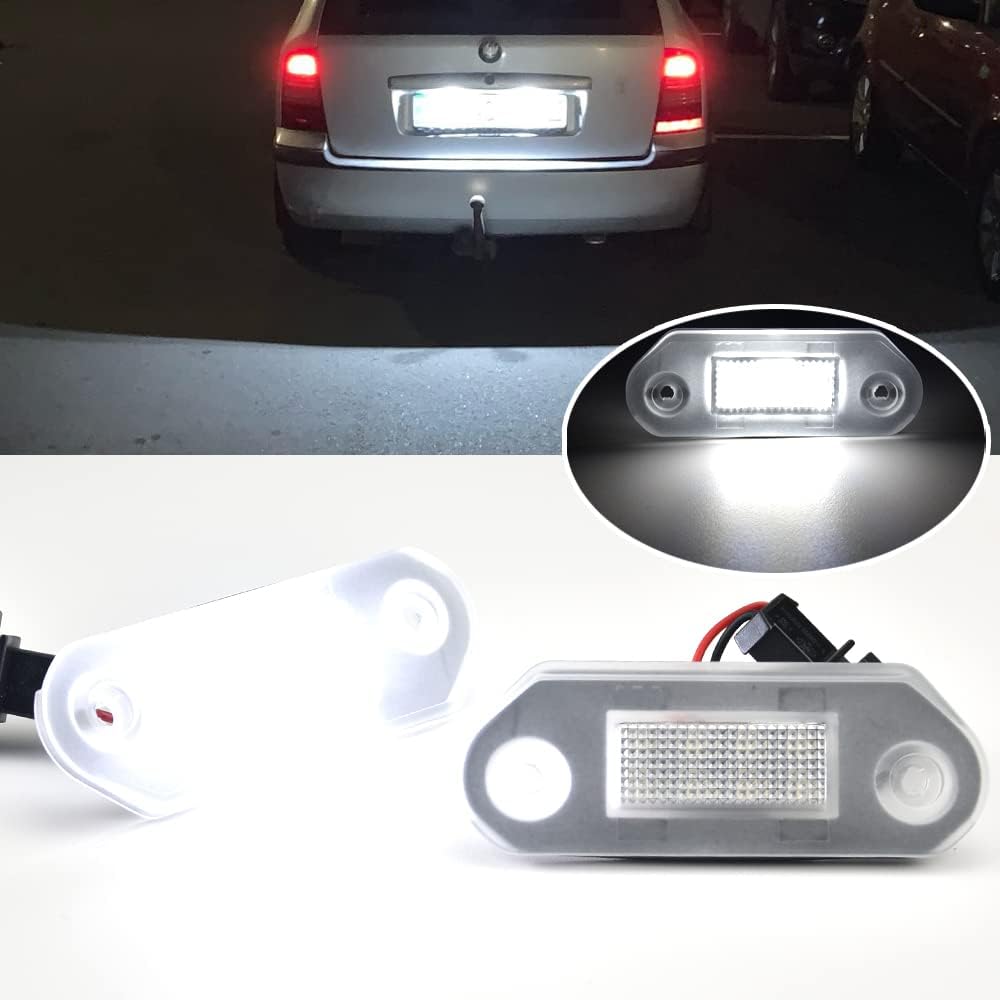 2pcs LED Glove Box Lamp Compatible with Sko-da Octavia, Compatible with VW Vento A3 Gol 2 & G2 Hatchback