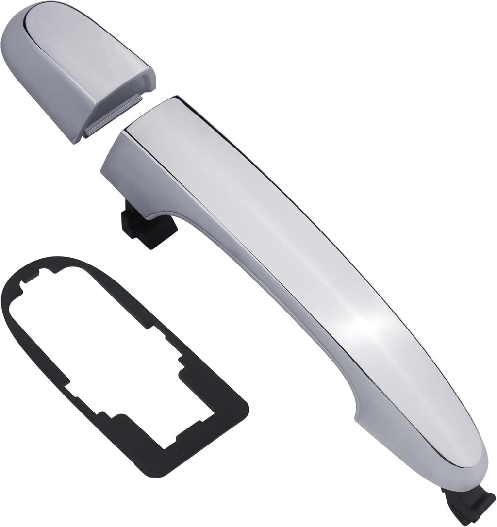 APPERFiT Exterior Door Handle Chrome w/Gasket Pad Compatible with Kia Sorento 2011 2012 2013 2014 2015 Rear Door Right Passenger Side Panel Replaces 826512P010 836622P010 826542P000