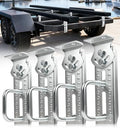 boat trailer bunk brackets 4 pack galvanized bunks, main product view