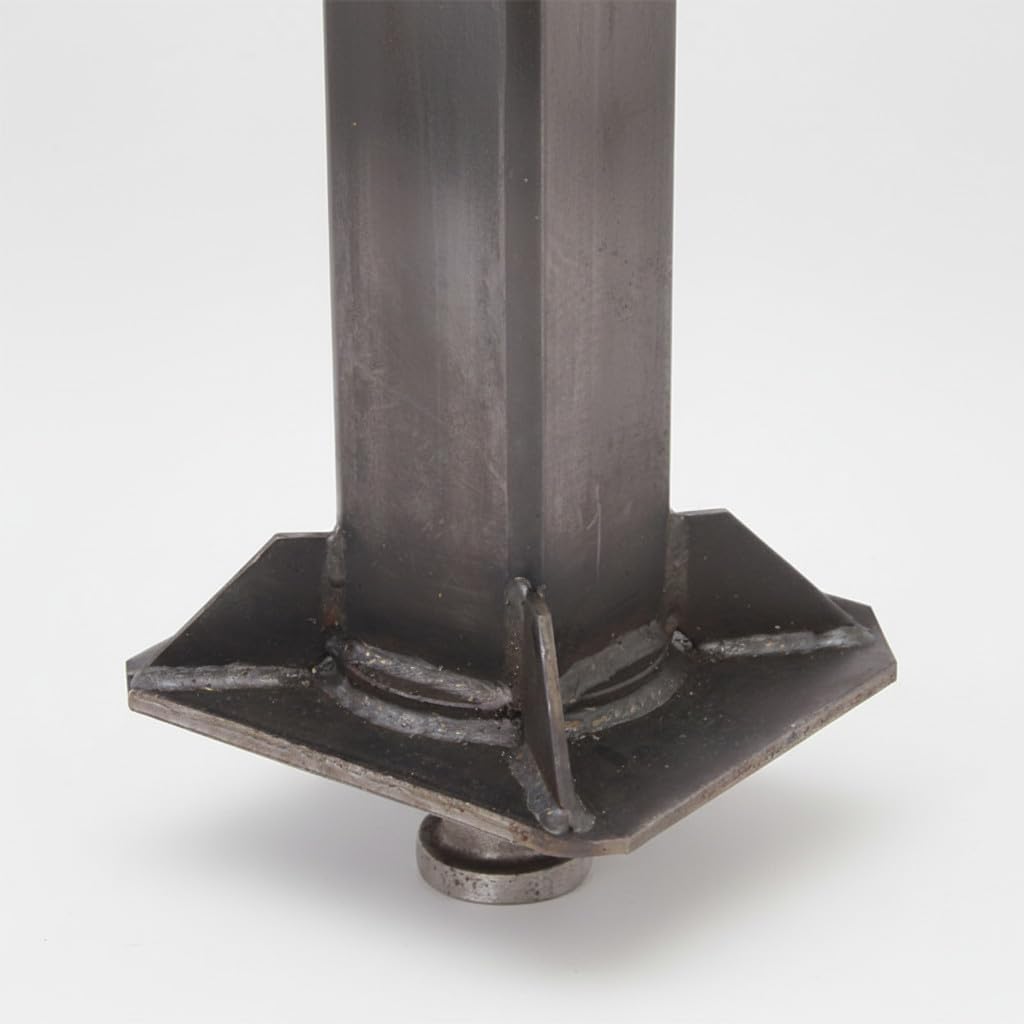 Gooseneck to 5th Wheel Trailer Coupler Adapter - 25K - Inner Tube - Square - 25K