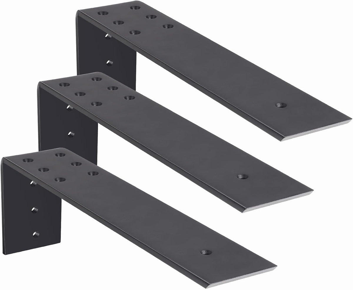wekis 10 inch countertop support bracket, 3 pack, main product view
