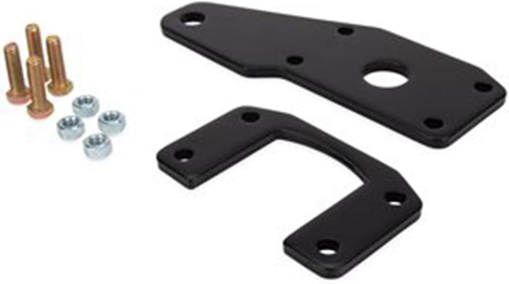 Eaz-Lift Powder Coated Steel Easy to Install Sway Control Left or Right Utility Ball Mount Adapter for 2 Inch Ball Mounts, Gray