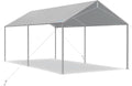Quictent 10x15 ft Heavy Duty Car Canopy Galvanized Frame Carport Outdoor Party