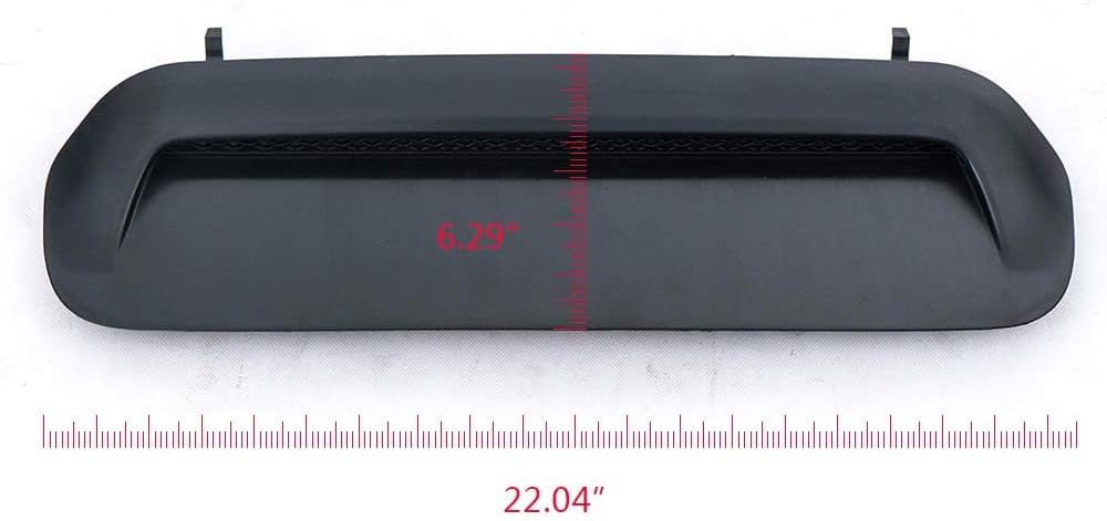 G-PLUS Hood Scoop Insert Bulge Kit Compatible with Toyota 4Runner 2010-2022/Fit Toyota Tacoma 2012-2015 Matte Black 7618135080