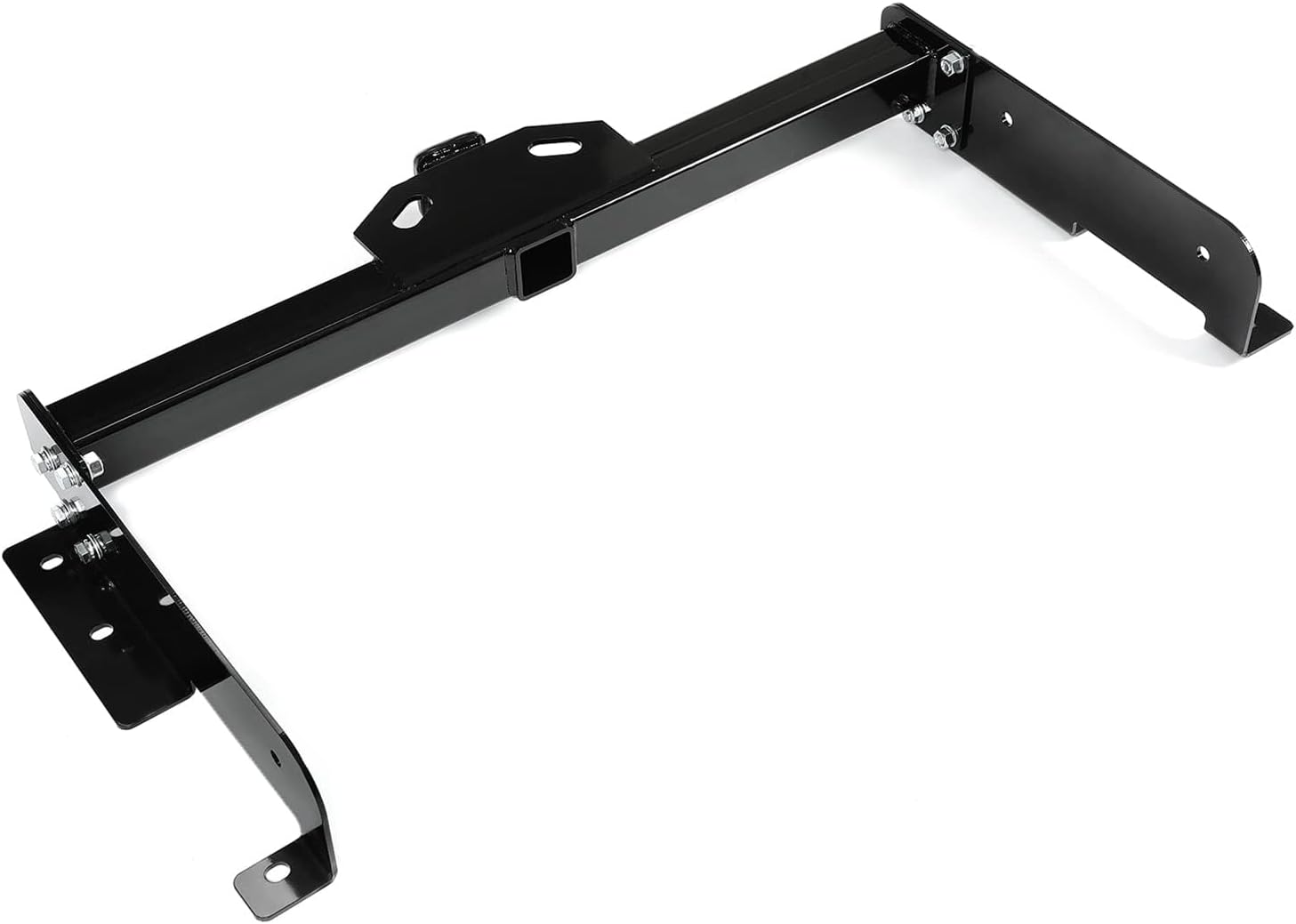 KUAFU 2 Inch Class 3 Trailer Hitch Compatible with 1996-2023 Chevrolet Express 1500 2500 3500 GMC Savana 1500 2500 3500 Towing Hitch Mount Receiver