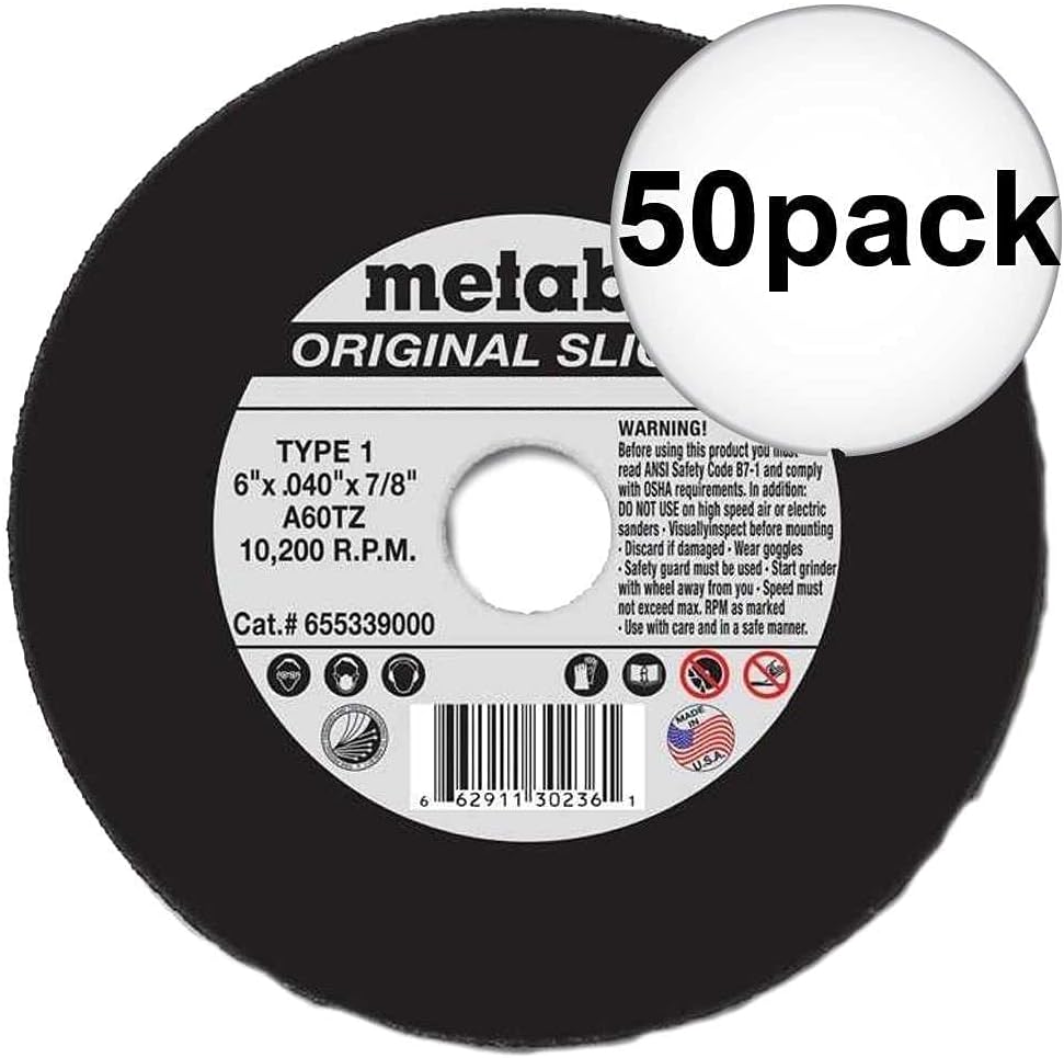 metabo 55-339 6" x 7/8" x .040 cut, main product view
