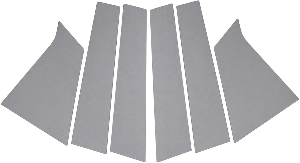 FZJDSD 6pcs Glossy Black Pillar Posts Door Trim Cover Anti Scratch Window Molding Door Compatible with Chevrolet Malibu 2016 2017 2018 2019 2020 2021